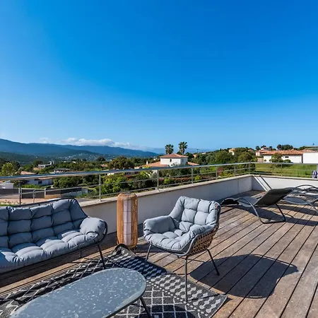 O Loupiots - Joli Duplex Climatise A Porticcio *
